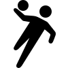 Handball game icon